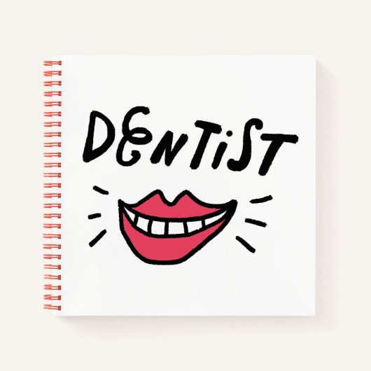 Dentist Smile Notitieboek (Voorkant)