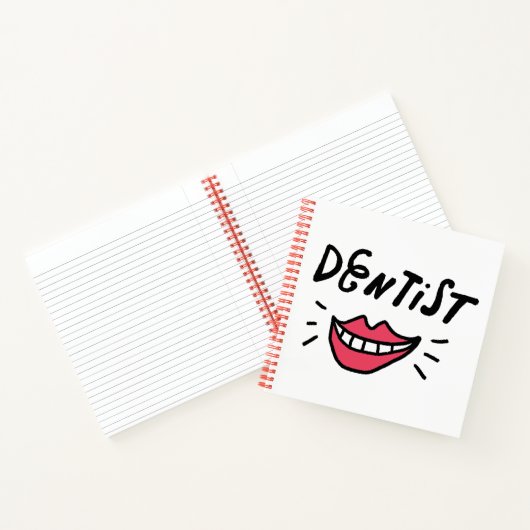 Dentist Smile Notitieboek (Binnen)