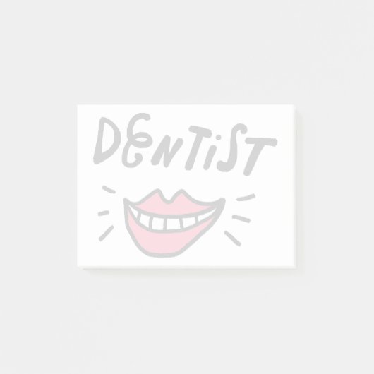 Dentist Smile Post-it® Notes (Voorkant)