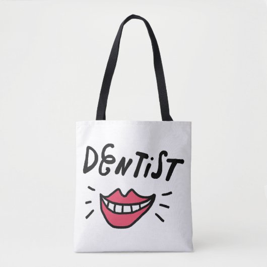 Dentist Smile Tote Bag (Voorkant)
