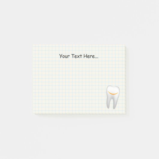 Dentist Smiling Tooth Dental Office Post-it® Notes (Voorkant)