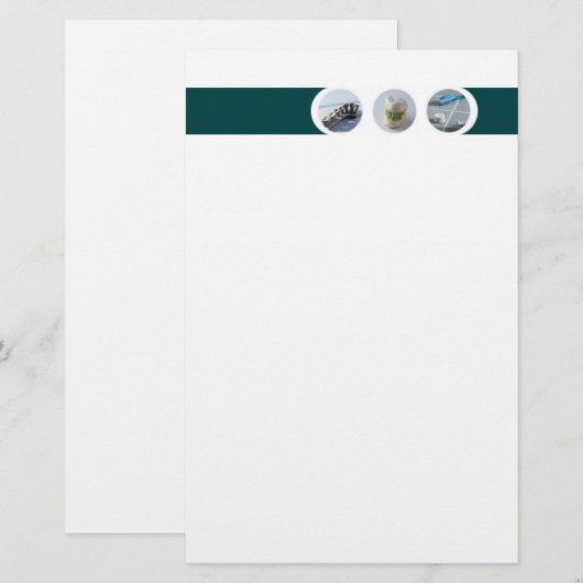 Dentist Stationery Briefpapier (Voorkant / Achterkant)