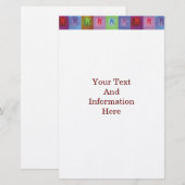 Dentist Stationery Briefpapier (Voorkant / Achterkant)