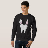 Dentist Student Bunny Teeth Graphic Dental Surgeon Trui (Voorkant volledig)