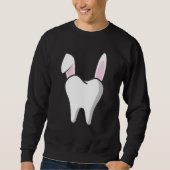 Dentist Student Bunny Teeth Graphic Dental Surgeon Trui (Voorkant)