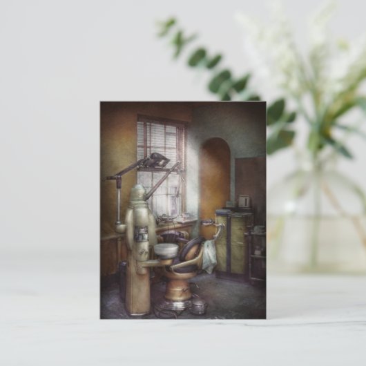 Dentist - Tandheelkundig kantoor ongeveer 1940 Briefkaart (Staand voorkant)