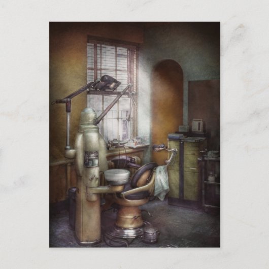 Dentist - Tandheelkundig kantoor ongeveer 1940 Briefkaart (Voorkant)