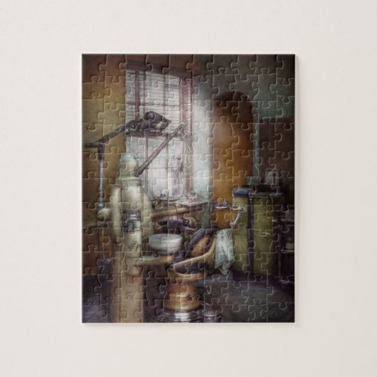 Dentist - Tandheelkundig kantoor ongeveer 1940 Legpuzzel (Verticaal)