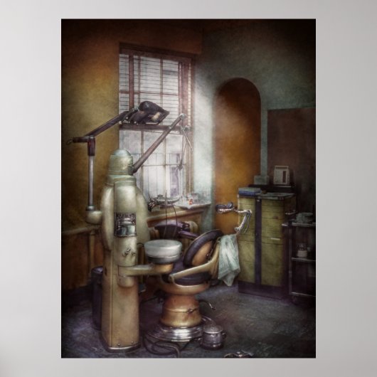 Dentist - Tandheelkundig kantoor ongeveer 1940's Poster (Voorkant)