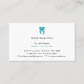 Dentist | Tandheelkundig liner Visitekaartje (Voorkant)