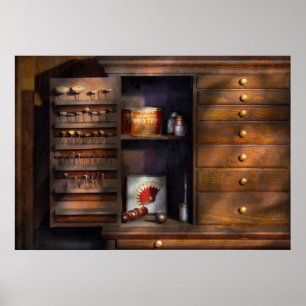 Dentist - tandheelkundige bloedstolsels poster