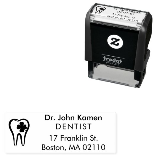 Dentist | tandheelkundige dienst  zelfinktende stempel (In situ)