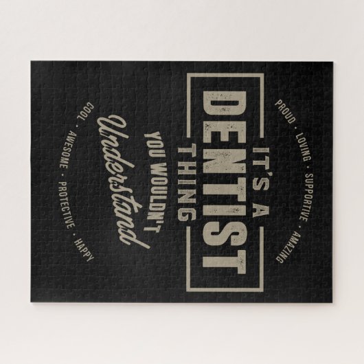 Dentist Thding Legpuzzel (Horizontaal)