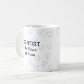 Dentist Theme Coffee Mugs Koffiemok (Voorkant links)