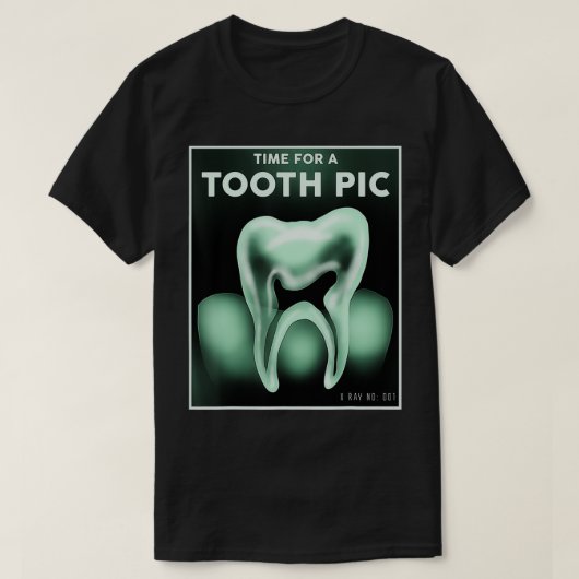 Dentist-tijd tandheelkundige technicus voor tandhe t-shirt (Design voorkant)
