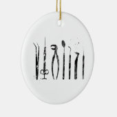 Dentist Tools Keramisch Ornament (Rechts)
