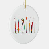 Dentist Tools Keramisch Ornament (Rechts)