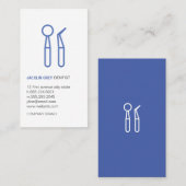 Dentist Tools Visitekaartje (Voorkant / Achterkant)