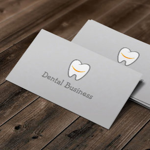 Dentist Tooth Icon Dental Hygienist Benoeming Afsprakenkaartje