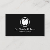Dentist Tooth Logo Professional Afsprakenkaartje (Voorkant)