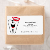 Dentist Tooth Teeth Smile Labels (Insitu)