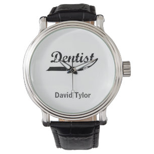 Dentist Typografie Horloge