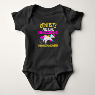 Dentist Unicorn, Magische Unicorn Dentists Romper