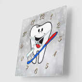 Dentist Vierkante Klok (Hoek)