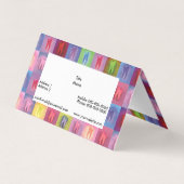 Dentist Visitekaartje (Achterkant)