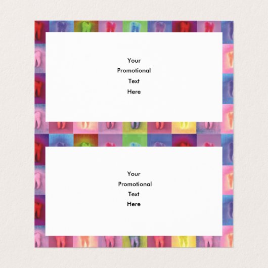 Dentist Visitekaartje (Binnenkant ongevouwen)