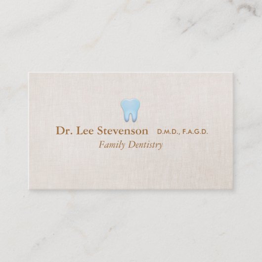 Dentist Visitekaartje (Voorkant)