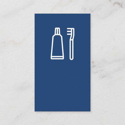 Dentist Visitekaartje (Achterkant)