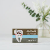 Dentist Visitekaartje (Staand voorkant)