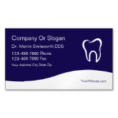 Dentist Visitekaartje Magneet (Voorkant)