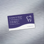 Dentist Visitekaartje Magneet (Voorbeeld)