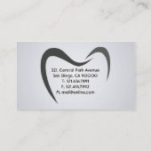 Dentist - Visitekaartjes (Achterkant)