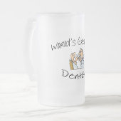 Dentist Worlds grootst Matglas Bierpul (Voorkant links)