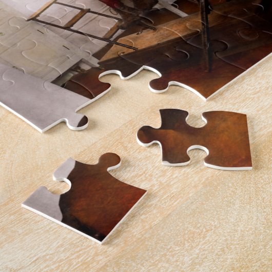 Dentist - Ze behandelen als kinderen 1922 Legpuzzel (Zijkant)