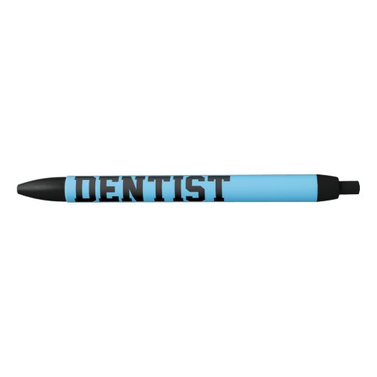 Dentist Zwarte Inkt Pen (Voorkant)