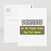Dentisten... slimmer briefkaart (Voorkant / Achterkant)