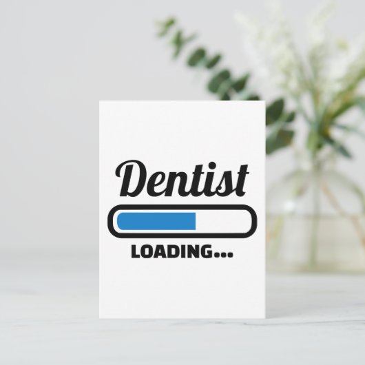 Dentistische belasting briefkaart (Staand voorkant)