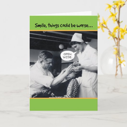 Dentistische dingen uit de jaren 1940 zouden nog e kaart (Gele Bloem)