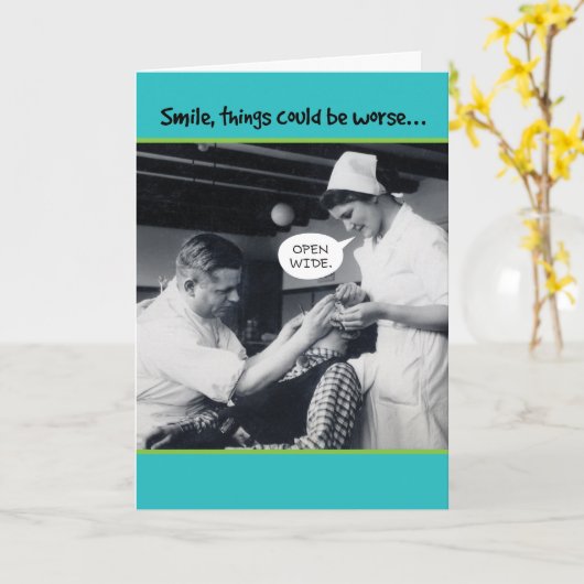 Dentistische dingen uit de jaren 1940 zouden nog e kaart (Gele Bloem)