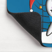 Dentistische kerstkaarten en cadeautjes muismat (Hoek)