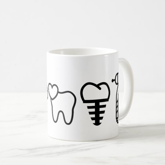 Dentistische mok (Voorkant rechts)