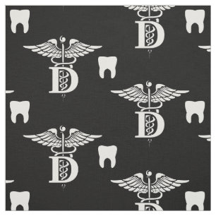 Dentistische symbolen en Tooth Black Stof