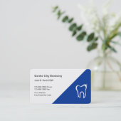 Dentistische Visitekaartjes (Staand voorkant)
