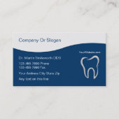 Dentistische Visitekaartjes Afsprakenkaartje (Voorkant)