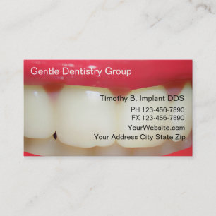Dentistische Visitekaartjes Afsprakenkaartje