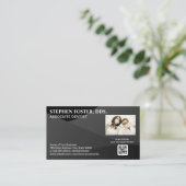 Dentistische werkers | Tandheelkunde | QR-code Visitekaartje (Staand voorkant)